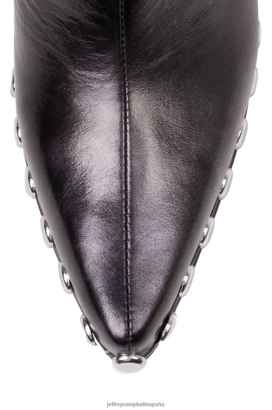 mujer Jeffrey Campbell calle walton negro metalizado PHXV4X355 botines