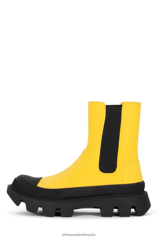 mujer Jeffrey Campbell chico duro amarillo PHXV4X461 botines