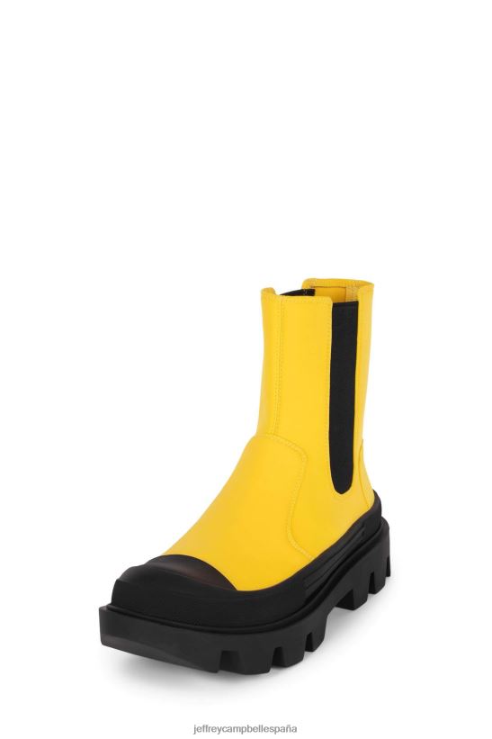 mujer Jeffrey Campbell chico duro amarillo PHXV4X461 botines