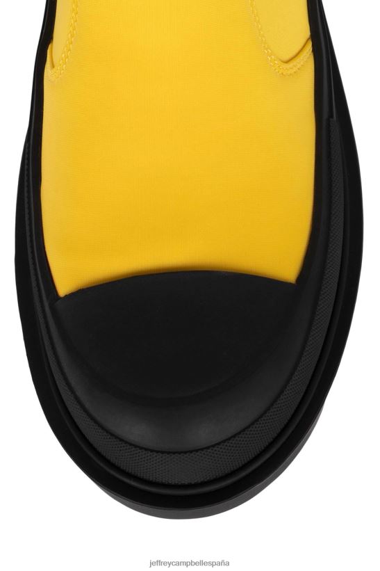mujer Jeffrey Campbell chico duro amarillo PHXV4X461 botines