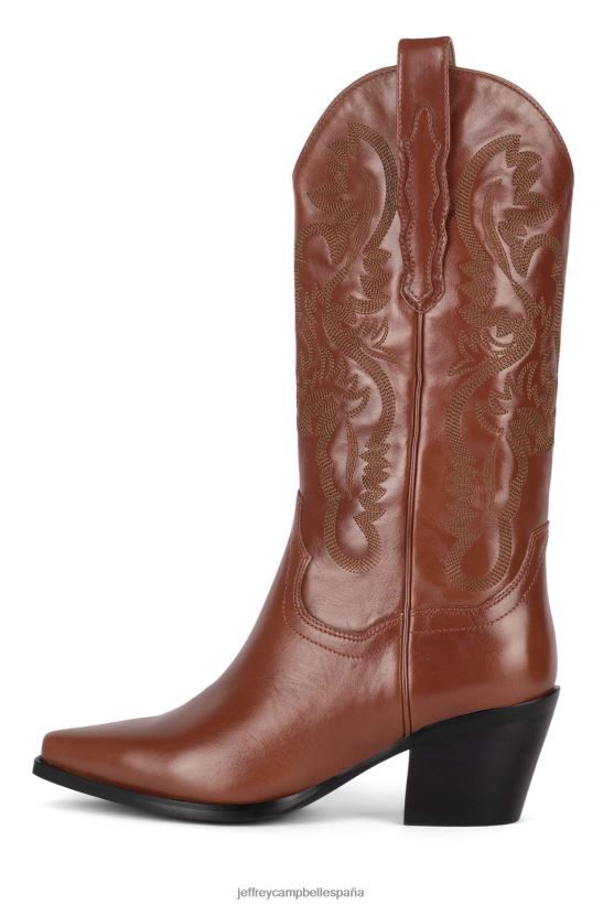 mujer Jeffrey Campbell daga coñac PHXV4X649 botines
