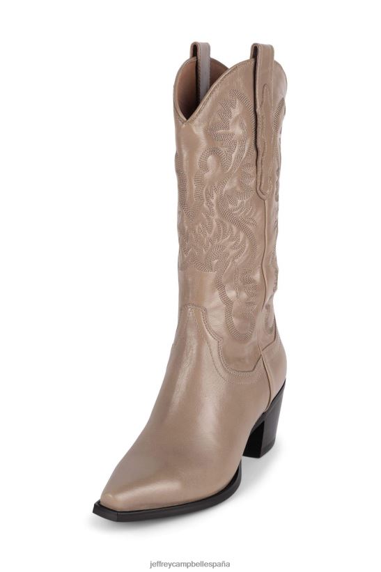 mujer Jeffrey Campbell daga gris pardo PHXV4X371 botines