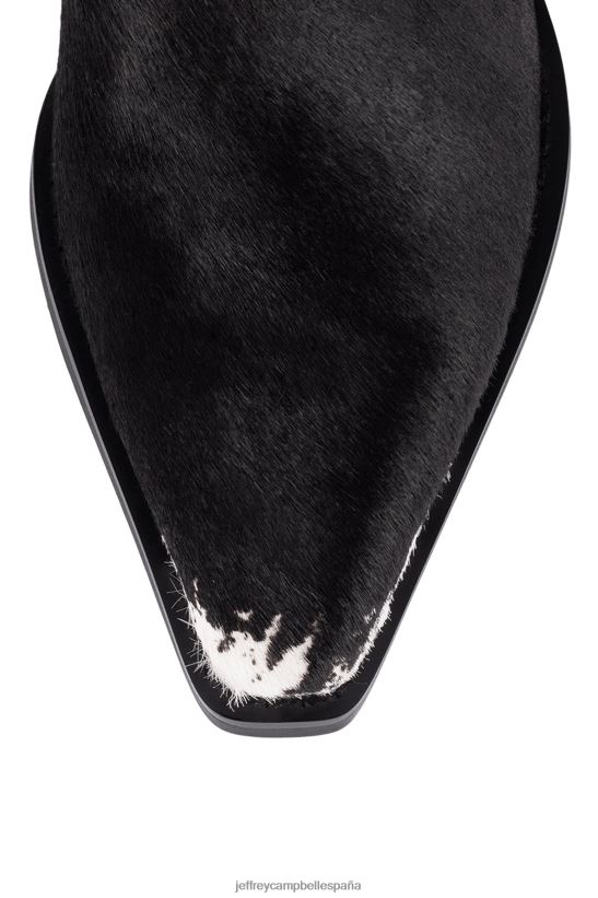 mujer Jeffrey Campbell dagget-f vaca blanca marron PHXV4X646 botines