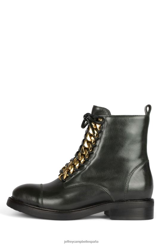 mujer Jeffrey Campbell damon-2 oro verde bosque PHXV4X418 botines