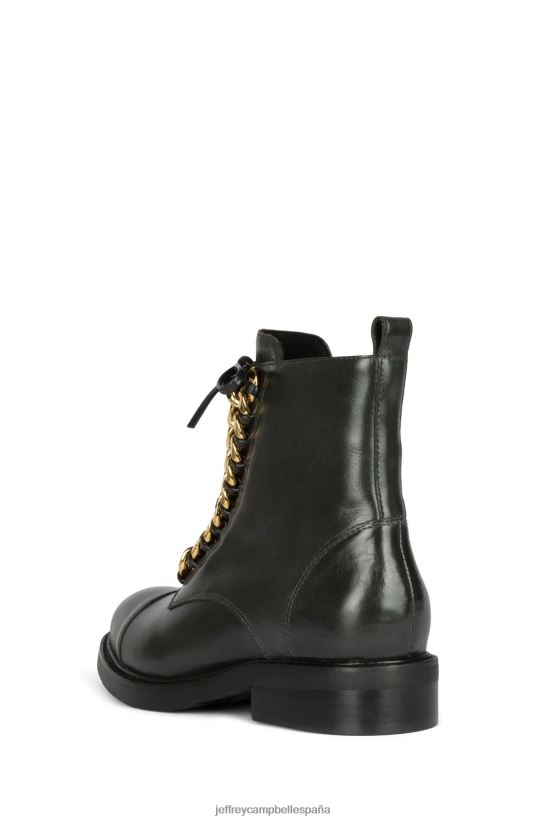 mujer Jeffrey Campbell damon-2 oro verde bosque PHXV4X418 botines