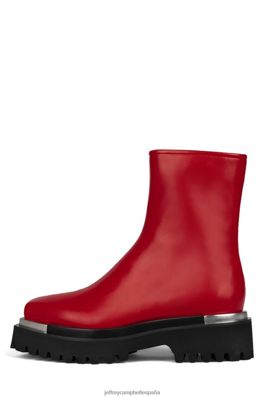 mujer Jeffrey Campbell devoto rojo PHXV4X585 botines