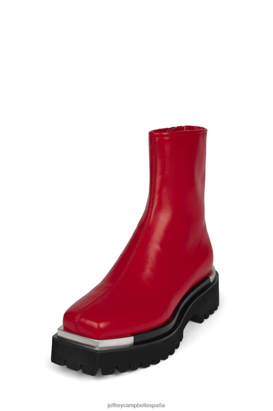 mujer Jeffrey Campbell devoto rojo PHXV4X585 botines