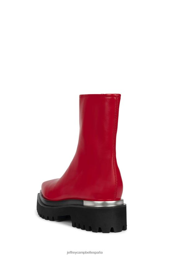 mujer Jeffrey Campbell devoto rojo PHXV4X585 botines