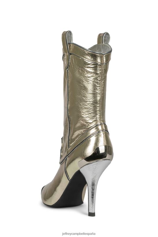 mujer Jeffrey Campbell el-paso plata PHXV4X603 botines