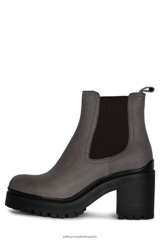 mujer Jeffrey Campbell escoba gris oscuro PHXV4X500 botines