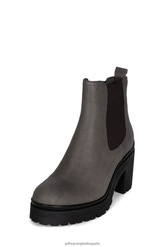 mujer Jeffrey Campbell escoba gris oscuro PHXV4X500 botines