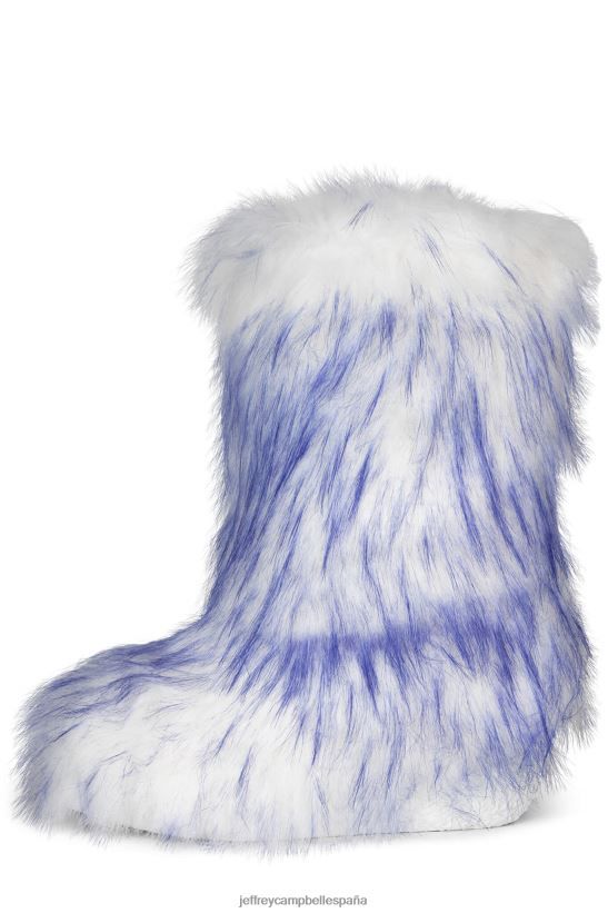 mujer Jeffrey Campbell esponjoso combo azul hielo PHXV4X636 botines
