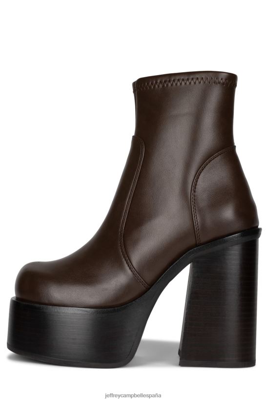 mujer Jeffrey Campbell grimes marron oscuro PHXV4X317 botines