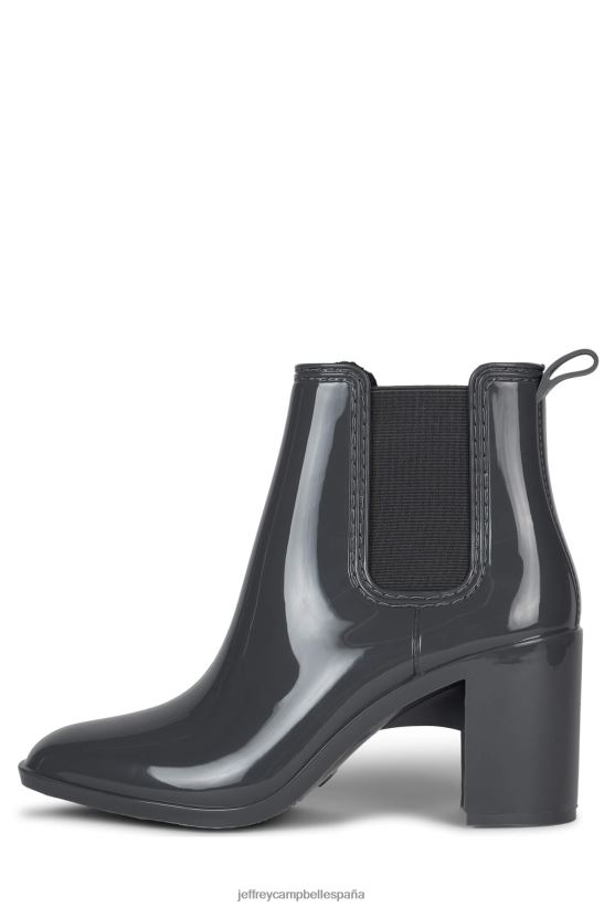 mujer Jeffrey Campbell huracán2 gris brillante PHXV4X896 botines