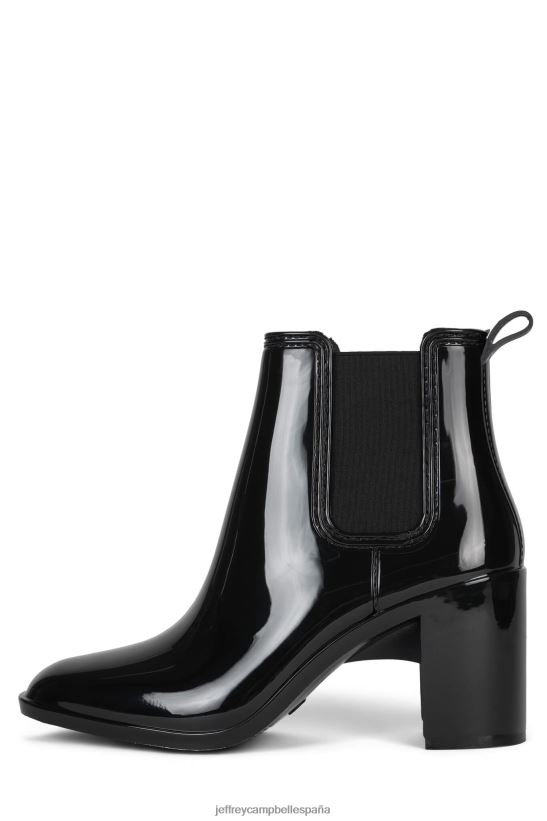 mujer Jeffrey Campbell huracán2 negro brillante PHXV4X898 botines
