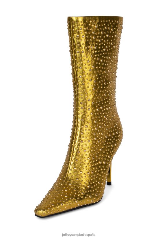 mujer Jeffrey Campbell icónico-e oro metalizado PHXV4X525 botines