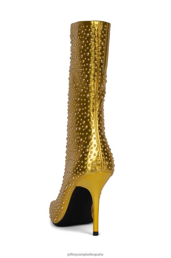 mujer Jeffrey Campbell icónico-e oro metalizado PHXV4X525 botines