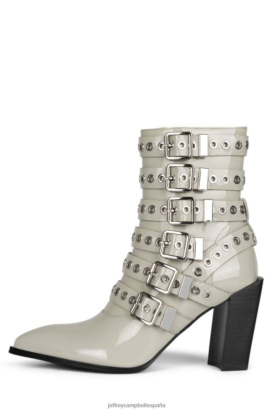 mujer Jeffrey Campbell ignacio-b charol gris PHXV4X660 botines