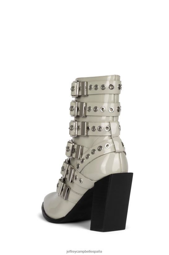 mujer Jeffrey Campbell ignacio-b charol gris PHXV4X660 botines