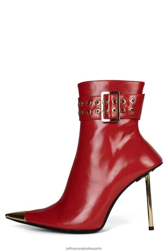 mujer Jeffrey Campbell influencia oro rojo PHXV4X310 botines