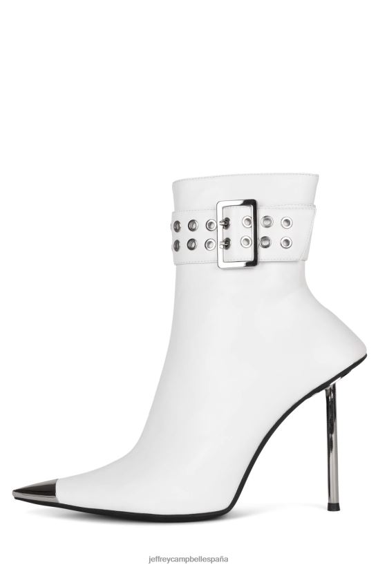 mujer Jeffrey Campbell influencia plata blanca PHXV4X311 botines