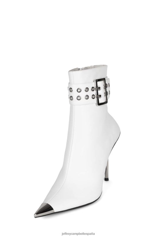 mujer Jeffrey Campbell influencia plata blanca PHXV4X311 botines