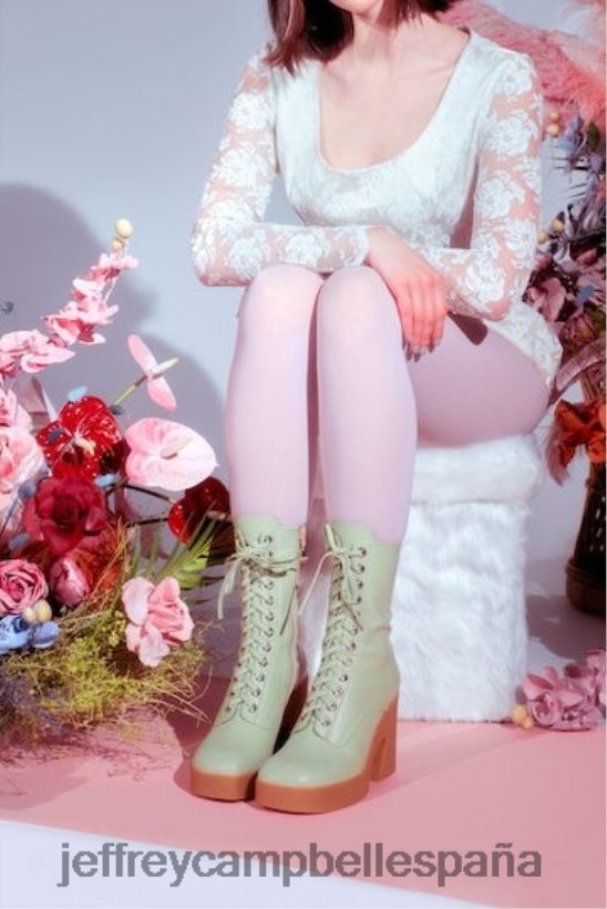 mujer Jeffrey Campbell kartini-lu menta PHXV4X464 botines