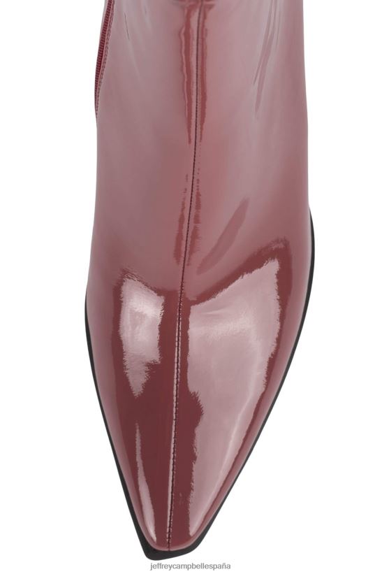 mujer Jeffrey Campbell la-sirena charol rosa oscuro PHXV4X434 botines