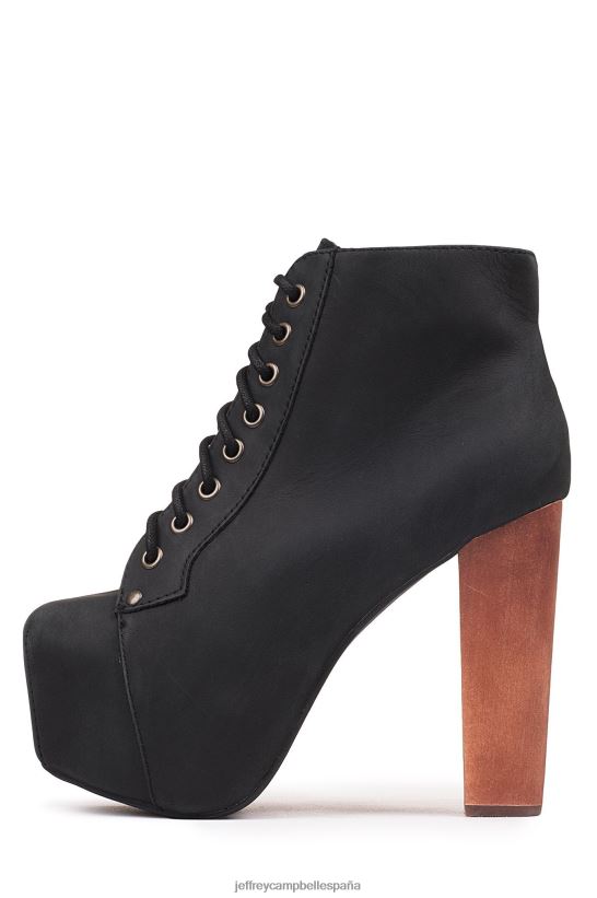 mujer Jeffrey Campbell lita negro angustiado PHXV4X339 botines