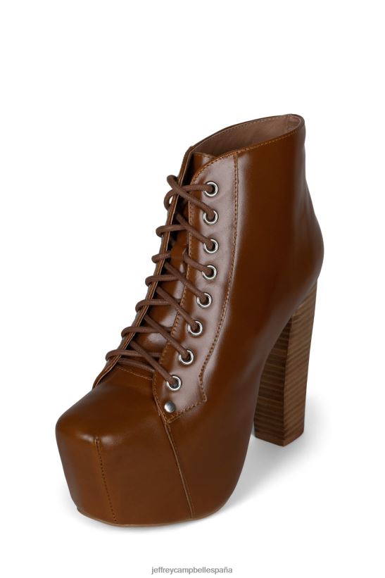 mujer Jeffrey Campbell lita pila natural bronceada PHXV4X493 botines