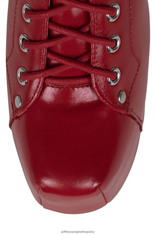 mujer Jeffrey Campbell lita pila natural roja PHXV4X495 botines