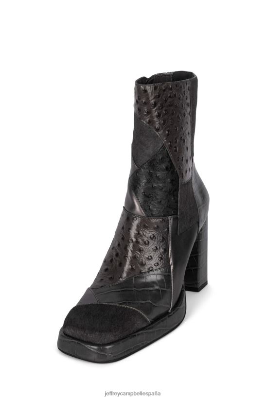 mujer Jeffrey Campbell maximal-lc combo exótico gris PHXV4X619 botines