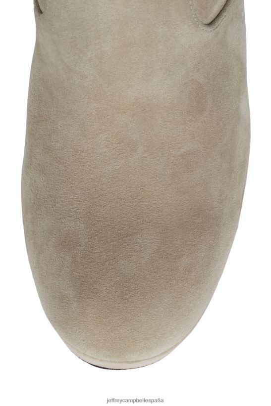 mujer Jeffrey Campbell mocoso-z ante beige PHXV4X565 botines