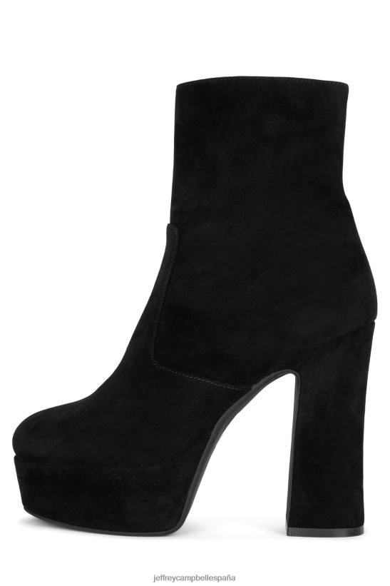 mujer Jeffrey Campbell mocoso-z ante negro PHXV4X566 botines