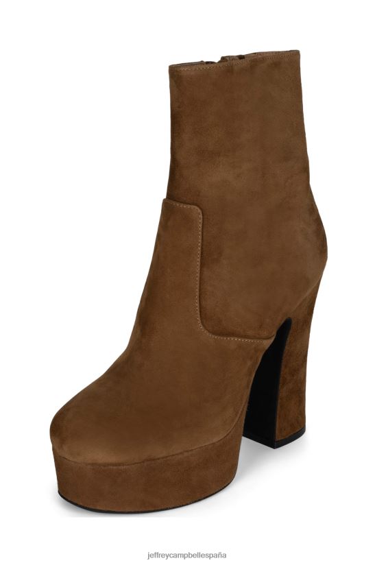 mujer Jeffrey Campbell mocoso-z gamuza bronceada PHXV4X563 botines