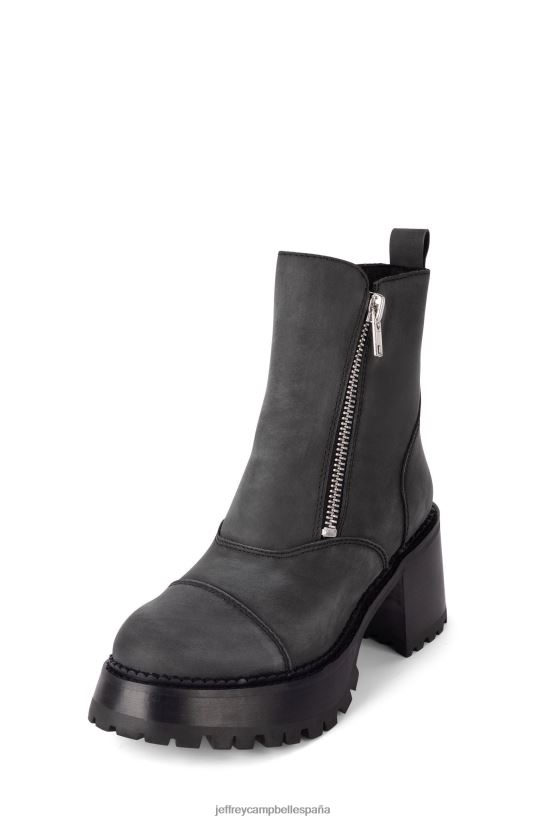 mujer Jeffrey Campbell motor negro lavado PHXV4X586 botines
