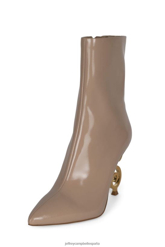 mujer Jeffrey Campbell musaí oro natural de patente PHXV4X389 botines