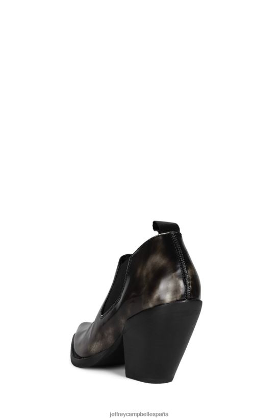 mujer Jeffrey Campbell oeste cepillo blanco caja negra PHXV4X556 botines