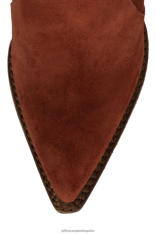 mujer Jeffrey Campbell orville ante naranja PHXV4X441 botines