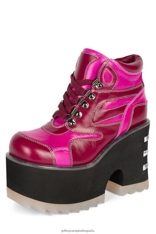 mujer Jeffrey Campbell peligros fucsia oscuro fucsia PHXV4X352 botines