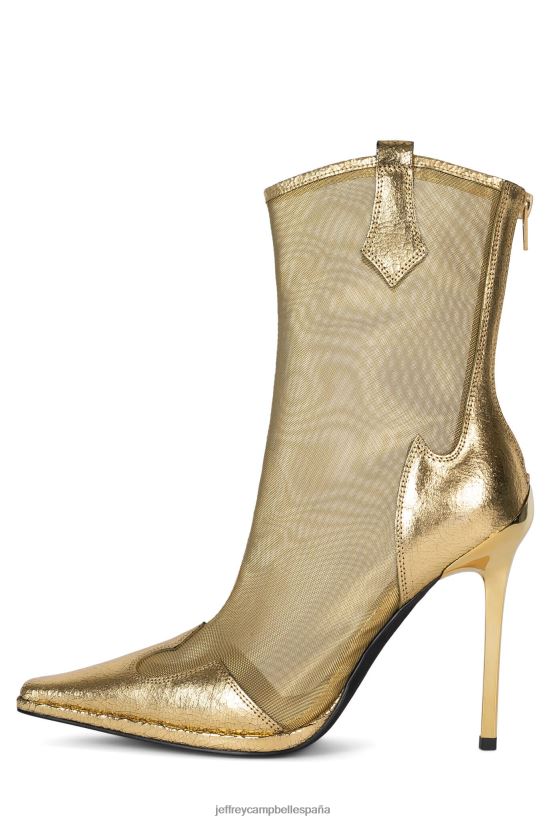 mujer Jeffrey Campbell ponerse ruidoso oro metalizado multi PHXV4X632 botines