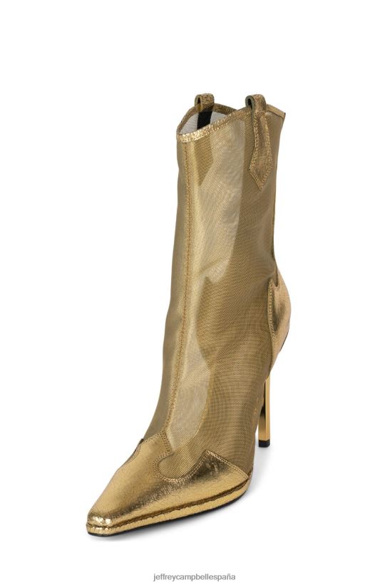 mujer Jeffrey Campbell ponerse ruidoso oro metalizado multi PHXV4X632 botines