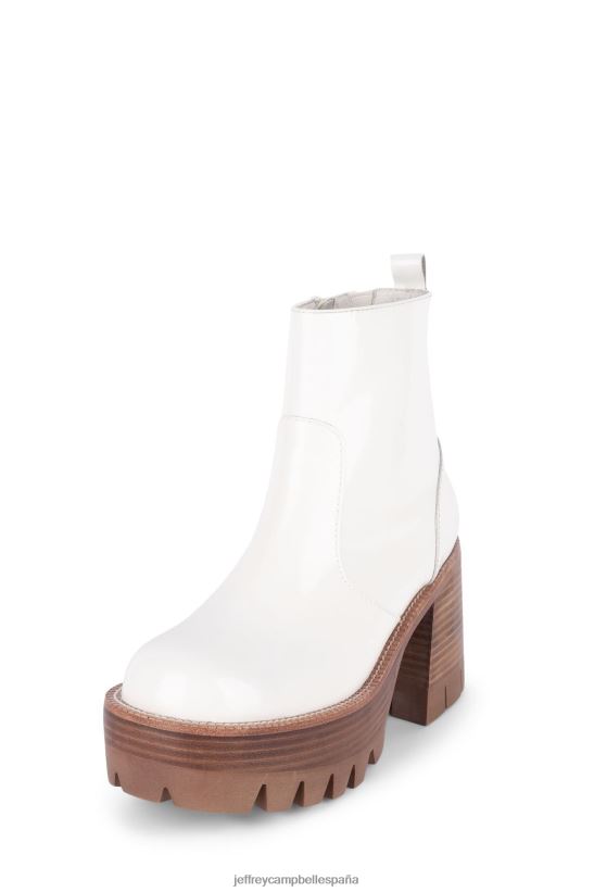 mujer Jeffrey Campbell quavo charol blanco PHXV4X483 botines