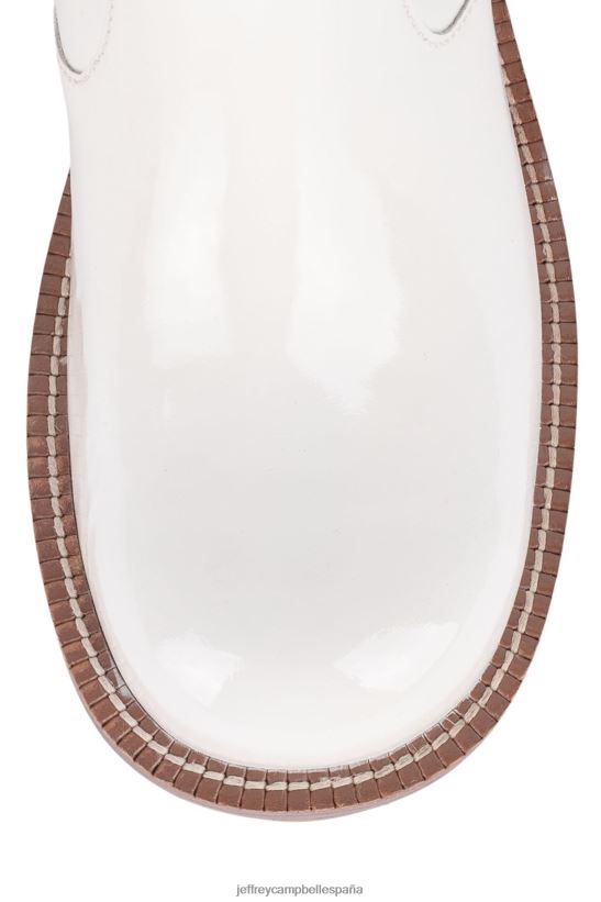 mujer Jeffrey Campbell quavo charol blanco PHXV4X483 botines