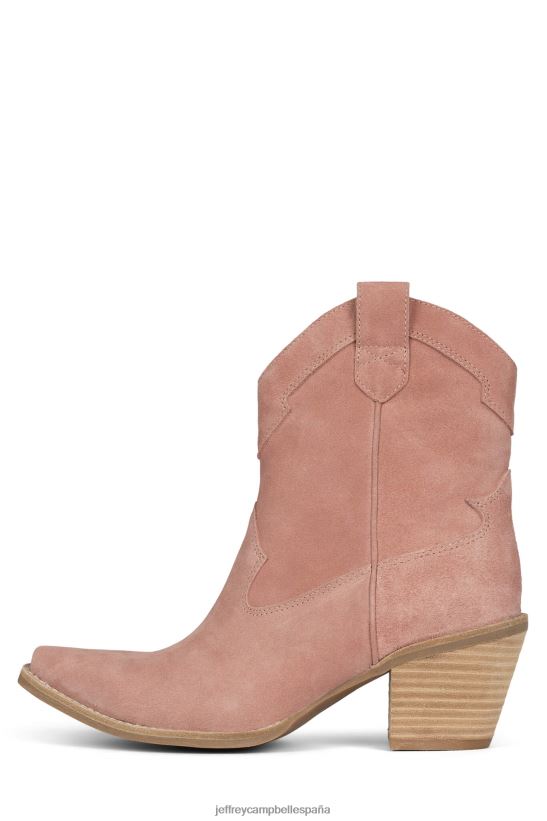mujer Jeffrey Campbell ranchero-l2 ante rosa PHXV4X491 botines
