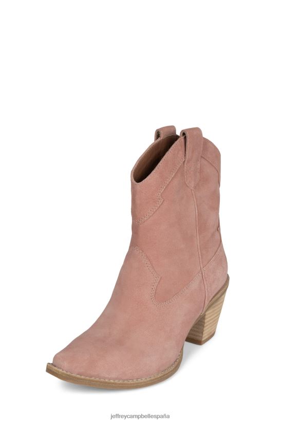 mujer Jeffrey Campbell ranchero-l2 ante rosa PHXV4X491 botines