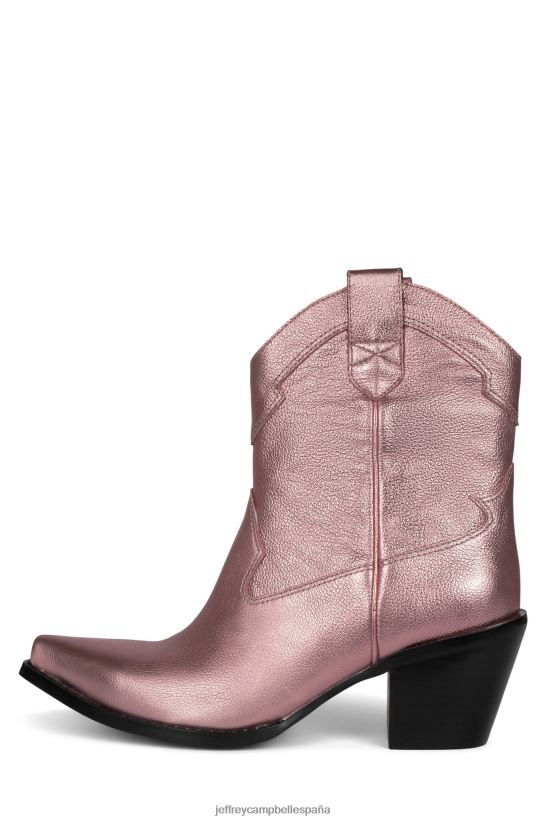 mujer Jeffrey Campbell ranchero-l2 rosa metalizado PHXV4X396 botines