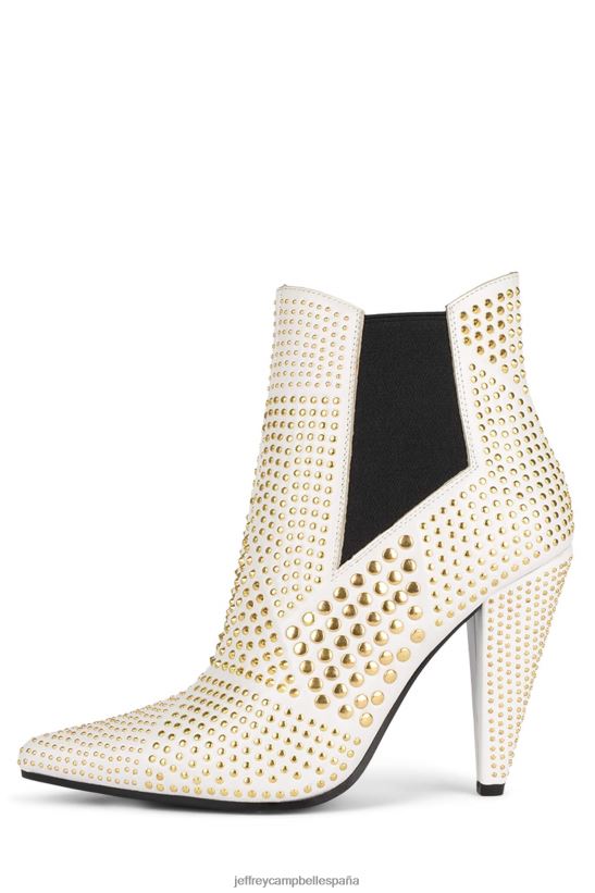 mujer Jeffrey Campbell semental Oro blanco PHXV4X588 botines