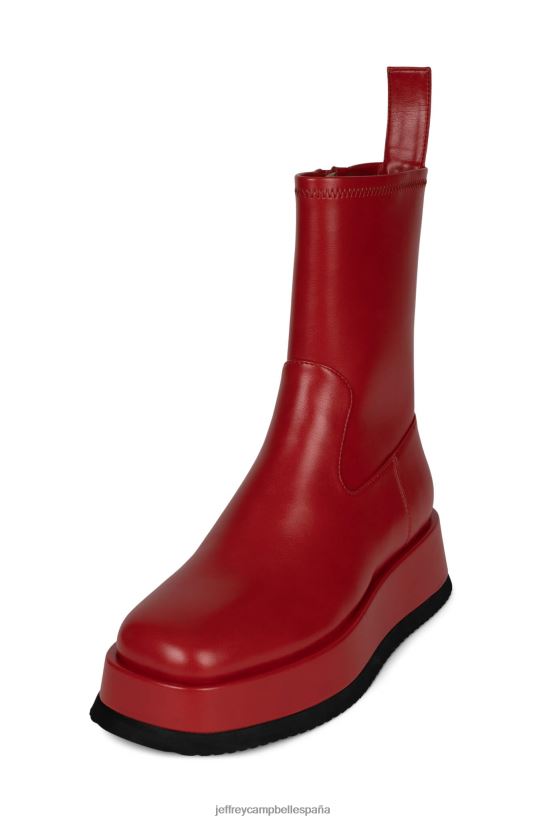 mujer Jeffrey Campbell sintetizador rojo PHXV4X522 botines