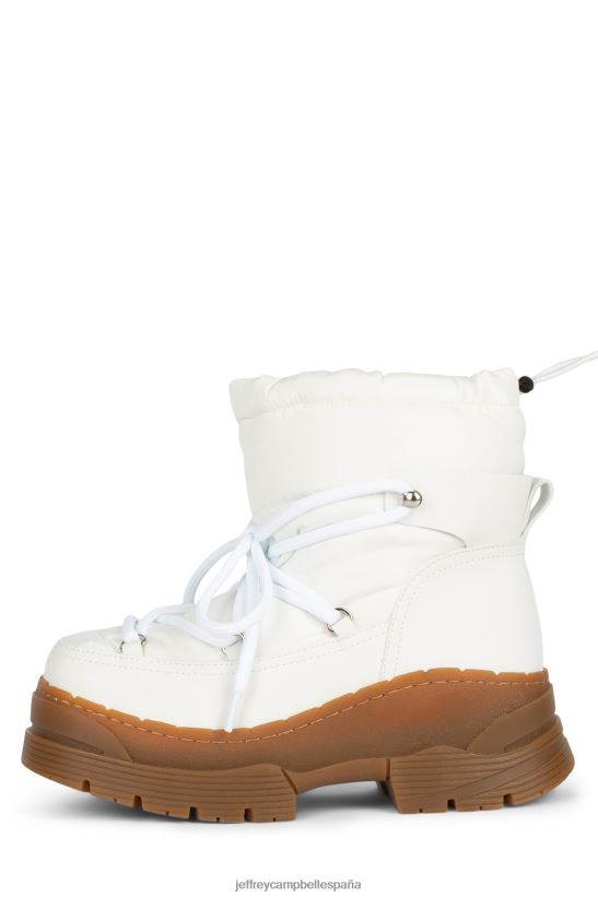 mujer Jeffrey Campbell slizzard blanco PHXV4X628 botines
